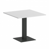 Home Office Стол квадратный VR.SP-5-90.2 Белый/Антрацит металл 900*900*750 Home Office Стол квадратный VR.SP-5-90.2 Белый/Антрацит металл 900*900*750