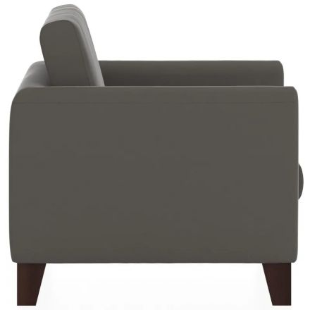 Кресло EF_Берген к/зEuroline 995 серый матовый