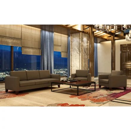 Кресло EF_Берген к/зEuroline 995 серый матовый