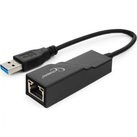 Сетевой адаптер Ethernet Gembird NIC-U3, USB 3.0, Fast Ethernet adapter