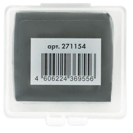 Ластик-клячка художественный, серый, в футляре, 40x36x10 мм, BRAUBERG ART "CLASSIC", 271154 Ластик-клячка художественный, серый, в футляре, 40x36x10 мм, BRAUBERG ART "CLASSIC", 271154