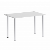Home Office Стол письменный VR.SP-3-118 Белый/Хром опоры 1180*720*750 Home Office Стол письменный VR.SP-3-118 Белый/Хром опоры 1180*720*750