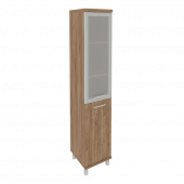 First Шкаф высокий узкий левый KSU-1.2 R (L) Дуб табак 401*432*2060
