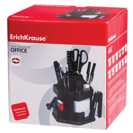 Канцелярский набор ERICH KRAUSE "Офисный", 14 предметов, 12 Канцелярский набор ERICH KRAUSE "Офисный", 14 предметов, 12