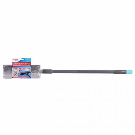 Окномойка вращающаяся со сгоном, телескопическая ручка 88-138 см, ширина 24 см, LAIMA HOME, 606802