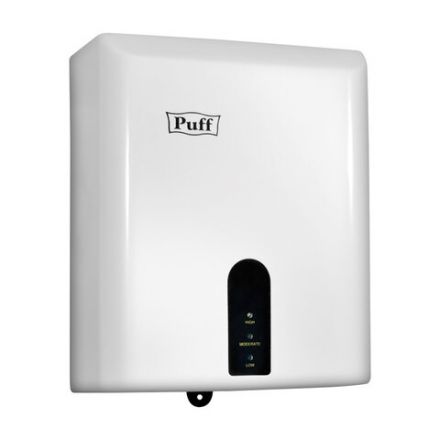 Сушилка для рук PUFF-8810, 1200 Вт, пластик, белая, 1401.376 Сушилка для рук PUFF-8810, 1200 Вт, пластик, белая, 1401.376