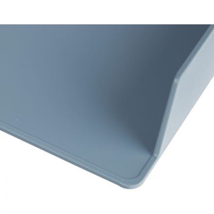 Лоток для бумаг горизонт Deli NuSign ENS001-blue набор 2шт + органайзер син