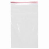 Пакеты с замком ZIP LOCK "зиплок", комплект 100 шт., 150х200 мм, ПВД, толщина 40 микрон, BRAUBERG, 606213