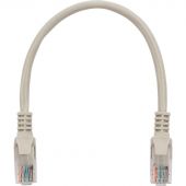 Патч-корд UTP Cablexpert PP12-0.25M кат.5e, 0.25м, литой, сер