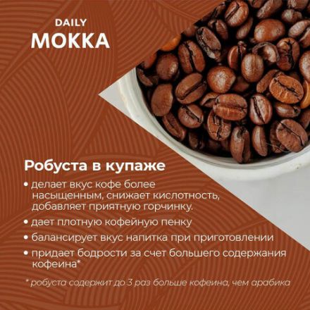 Кофе молотый Poetti "Mokka" 250 г, 18102 Кофе молотый Poetti "Mokka" 250 г, 18102