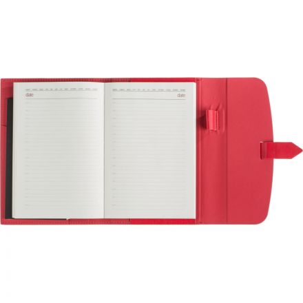 Ежедневник недатированный Bruno Visconti Senate искусственная кожа А5 136 листов красный (175x235 мм) (артикул производителя 3-213/01)