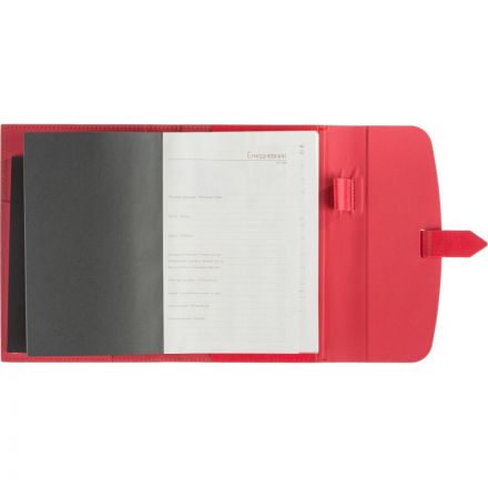 Ежедневник недатированный Bruno Visconti Senate искусственная кожа А5 136 листов красный (175x235 мм) (артикул производителя 3-213/01)