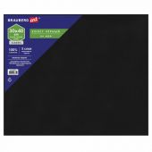 Холст черный на картоне (МДФ), 30х40 см, грунт, хлопок, мелкое зерно, BRAUBERG ART CLASSIC, 191679 Холст черный на картоне (МДФ), 30х40 см, грунт, хлопок, мелкое зерно, BRAUBERG ART CLASSIC, 191679