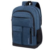 Рюкзак HEIKKI CONCORDANCE (ХЕЙКИ) универсальный, отделение для ноутбука, синий, 47x32x15 см, 273893