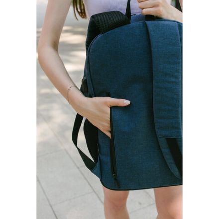 Рюкзак HEIKKI CONCORDANCE (ХЕЙКИ) универсальный, отделение для ноутбука, синий, 47x32x15 см, 273893