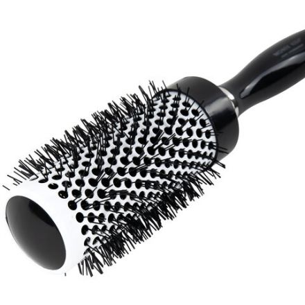 Расческа для волос термобрашинг 24,5х6х4,5 см, круглая + щетка для чистки В ПОДАРОК, MONTE VITA (МОНТЕ ВИТА), 457433