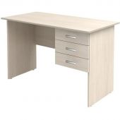 Стол MON_Канц с подвесной тумбой СК27.15 дуб молочный