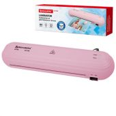 Ламинатор BRAUBERG ULTRA PM235P, РОЗОВЫЙ, формат A4, толщина пленки 60-150 мкм, скорость 30 см/мин, 532186
