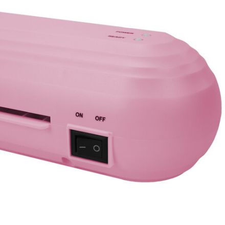 Ламинатор BRAUBERG ULTRA PM235P, РОЗОВЫЙ, формат A4, толщина пленки 60-150 мкм, скорость 30 см/мин, 532186