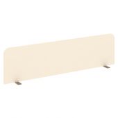 Estetica Экран продольный (ЛДСП) ES.DEKR-158 Сатин/Латте металл 1580 *410*18