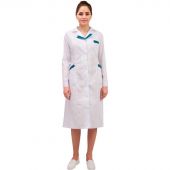 Халат для медицинского персонала м01-ХЛ женский (р.64-66) 158-164