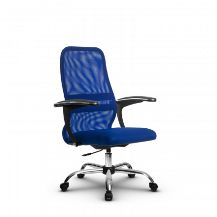 Кресло Метта SU-CM-8P синее/синее Ch