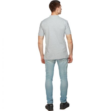 Рубашка Поло (190г.) кор.рукав серая (XXXL)