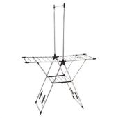 Сушилка напольная для белья раскладная, 6 зон сушки, 18 метров, LAIMA HOME GRANDIOSE STAR, 700474