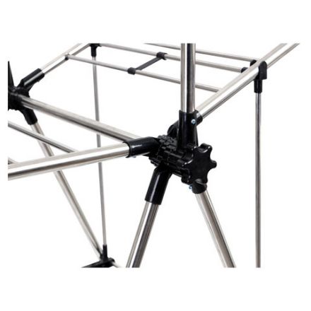 Сушилка напольная для белья раскладная, 6 зон сушки, 18 метров, LAIMA HOME GRANDIOSE STAR, 700474