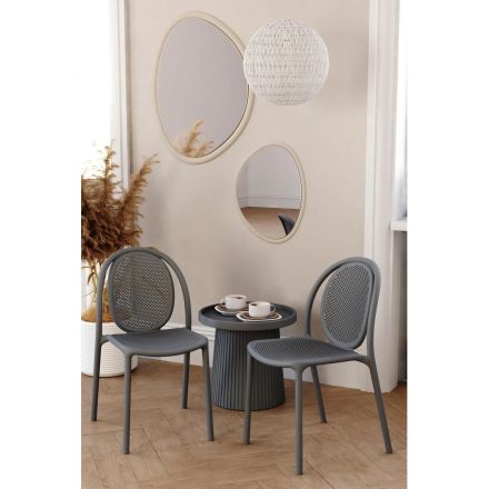 Стул Sheffilton SHT-S172 темно серый