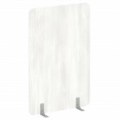 R-line Перегородки на металлических опорах на фетровых подпятниках DP.F-120-180 Снежная патина/Серый металл 1200*18*1800