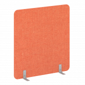 R-line soft Перегородки на металлических опорах на фетровых подпятниках AP.F-140-150 Romeo 08/Серый металл 1400*18*1500