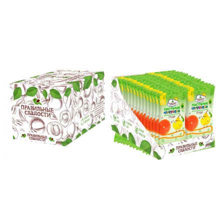 Пастила ПС пастилки Фрутилки груша, 15гx30шт/уп