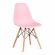 Стул CINDY (EAMES) (mod. 1801) дерево бук/металл/сиденье пластик, 45x51x82 см, Light pink (светло-розовый) Стул CINDY (EAMES) (mod. 1801) дерево бук/металл/сиденье пластик, 45x51x82 см, Light pink (светло-розовый)