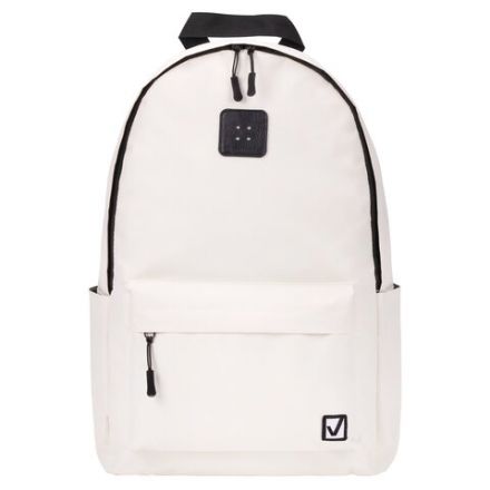 Рюкзак BRAUBERG POSITIVE универсальный, карман-антивор, "Beige", 42х28х14 см, 270776