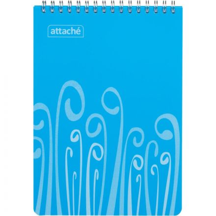 Блокнот Attache Fantasy А5 80 листов голубой в клетку на евроспирали (147х215 мм) Блокнот Attache Fantasy А5 80 листов голубой в клетку на евроспирали (147х215 мм)