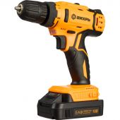 Дрель-шуруповерт аккумуляторная ВИХРЬ ДА-18Л-2КА 1,5 А/ч (72/14/25)