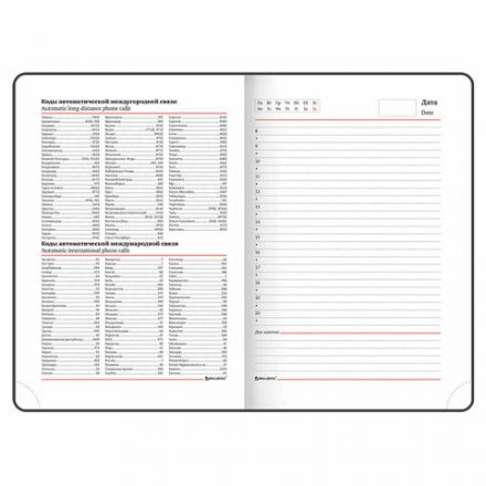 Ежедневник недатированный А5 (138х213 мм), BRAUBERG VISTA, под кожу, гибкий, фольга, 136 л., "Black", 112036 Ежедневник недатированный А5 (138х213 мм), BRAUBERG VISTA, под кожу, гибкий, фольга, 136 л., "Black", 112036