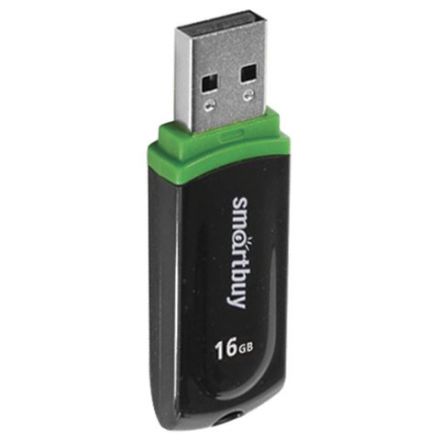 Флеш-диск 16 GB, SMARTBUY Paean, USB 2.0, черный, SB16GBPN-K Флеш-диск 16 GB, SMARTBUY Paean, USB 2.0, черный, SB16GBPN-K