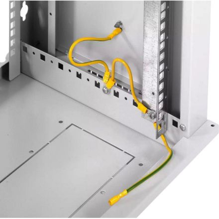 Шкаф настенный телеком. ЦМО разб. 6U (600х520) дверь стекло (ШРН-Э-6.500)
