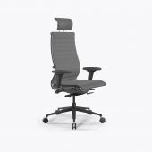 Кресло SynchroSit 10 B2-110D - Extra /Km02/Nb02/D02P/H13mL-2D(M24.B11.G19.W25) Серый