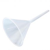 Воронка с ребрами диам.100, стебель d-10мм, L-100мм,п/п, LAMAPLAST 11000023