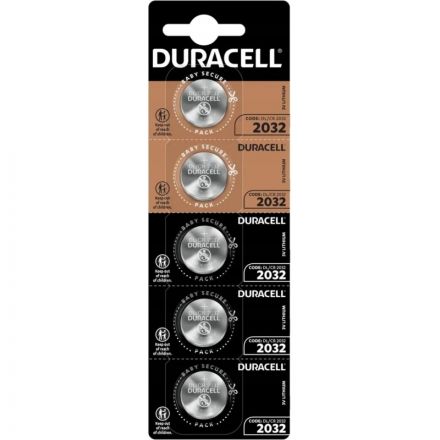 Батарейка Duracell CR2032 BL5 Lithium 3V 5шт/уп Батарейка Duracell CR2032 BL5 Lithium 3V 5шт/уп