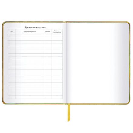 Дневник 1-11 класс 48 л., кожзам (твердая с поролоном), фольга, BRAUBERG HOLIDAY, "Музыка", 106914