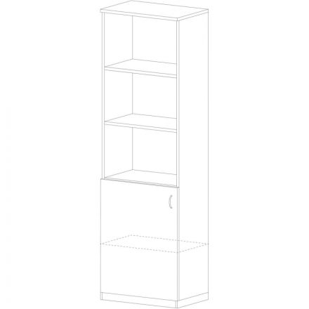 Шкаф PT Арго -колонка А-321 Н бук 108832