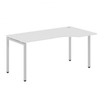 Стол эргономичный XSCET 169(R) Белый/Алюминий 1600х900х750 XTEN-S Стол эргономичный XSCET 169(R) Белый/Алюминий 1600х900х750 XTEN-S