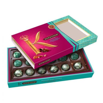 Конфеты А.Коркунов шоколадные ореховая коллекция, 165г Конфеты А.Коркунов шоколадные ореховая коллекция, 165г