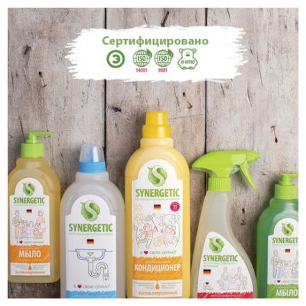 Мыло жидкое 5 л SYNERGETIC "Миндальное молочко", гипоаллергенное, биоразлагаемое, 105506 Мыло жидкое 5 л SYNERGETIC "Миндальное молочко", гипоаллергенное, биоразлагаемое, 105506