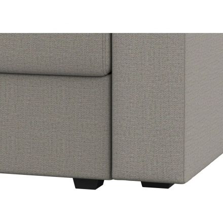 Диван АrtМ_Атланта (126169) 3-М,раскладн. Б/С, тк. рогож. Амур-2 беж