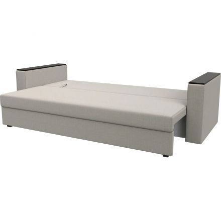 Диван АrtМ_Атланта (126169) 3-М,раскладн. Б/С, тк. рогож. Амур-2 беж